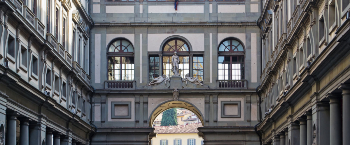 The Uffizi's first floor