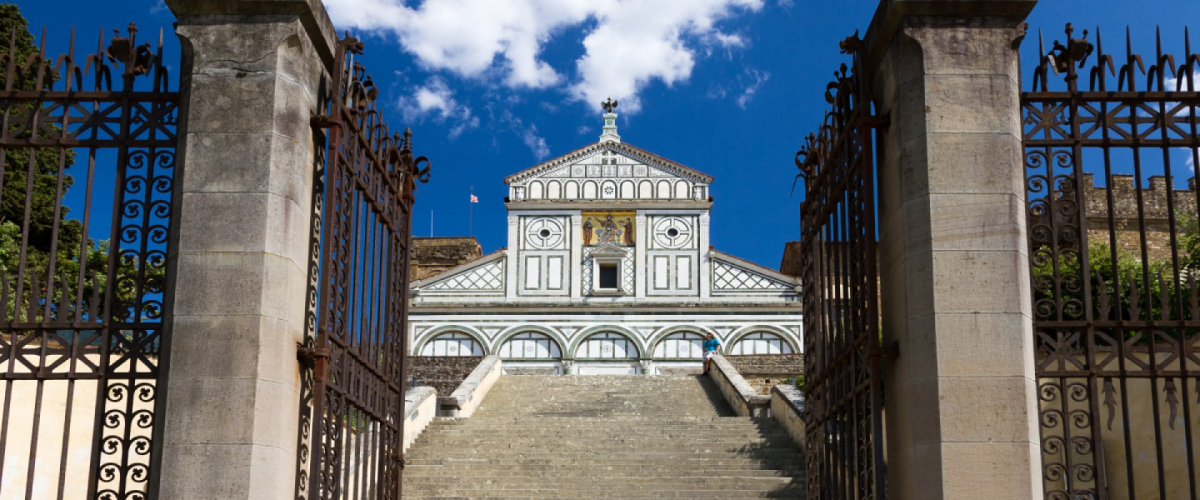 L'église de San Miniato al Monte et le Piazzale Michelangelo
