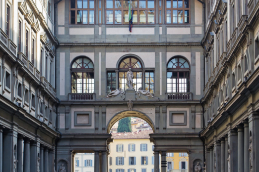 Les Uffizi : le premier étage